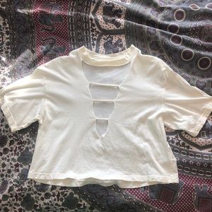 Urban outfitters cutout t shirt